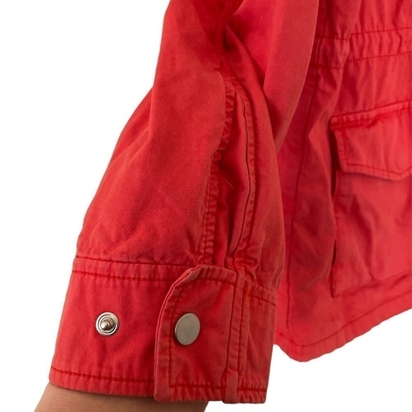 Gap Coral Snap Front Utility Jacket - Picture 5 of 9
